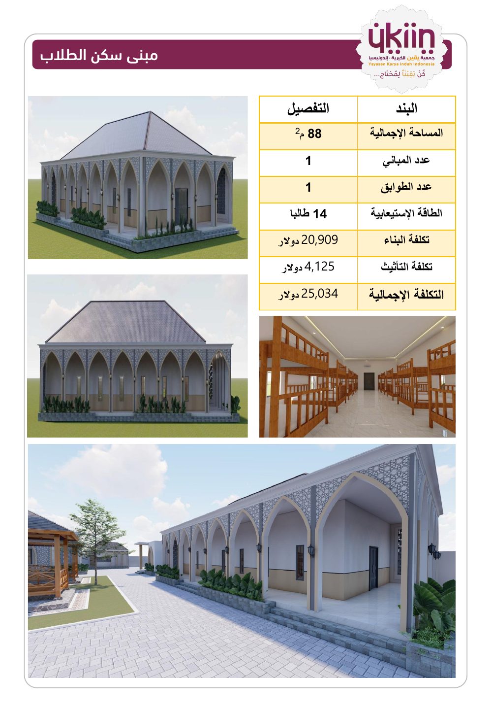 بطاقة المشروع — صفحة 20